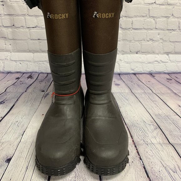 ROCKY SPORT PRO PULL-ON RUBBER SNAKE BOOT main image 6
